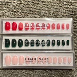Press on nails (pack of 3)